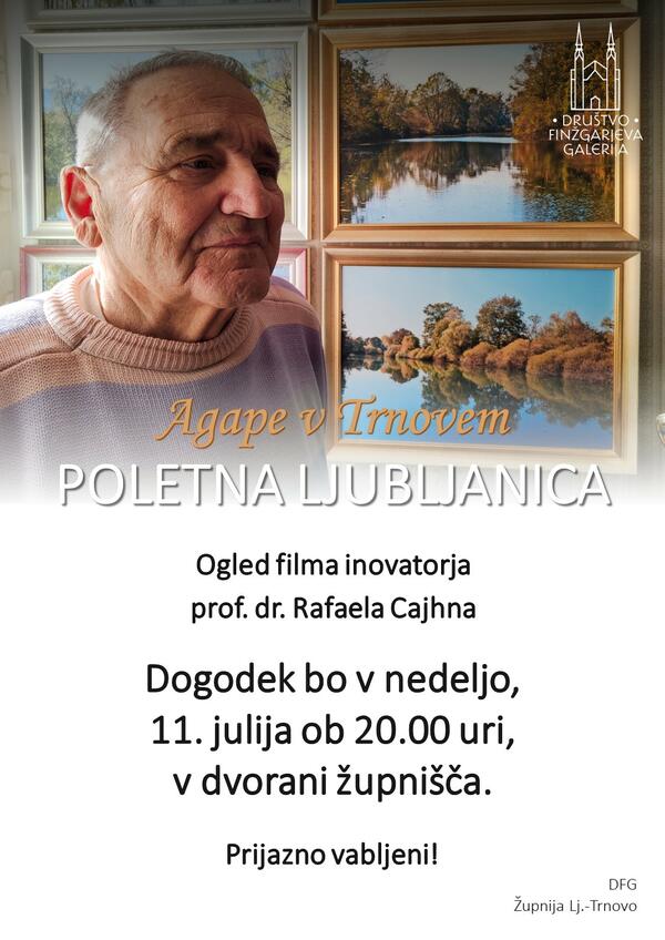 napoved koncerta Poletna Ljubljanica
