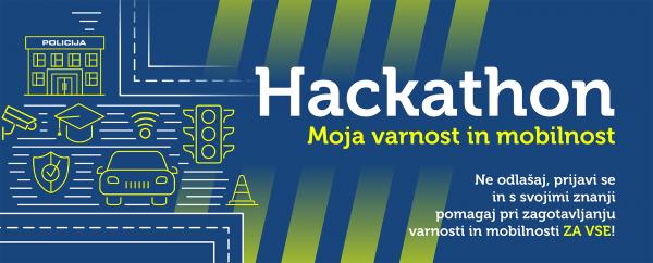 Banner hackathon Moja varnost in mobilnost2