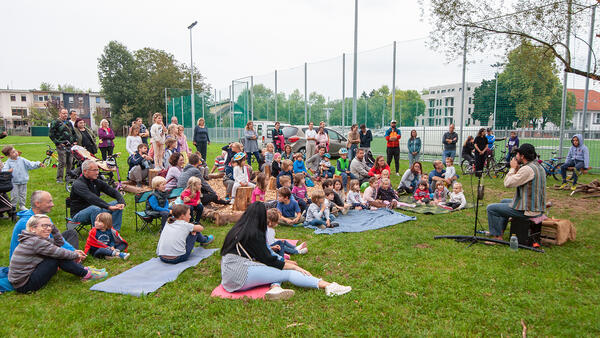 Igrišče srečne misli. Foto: Luka Vidic, Pazipark