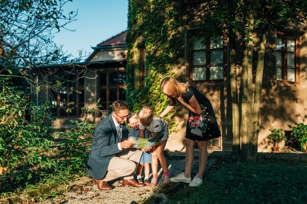 MOJstrov VRT Plečnikove hiše. Foto: Blaž Gutman, MGML