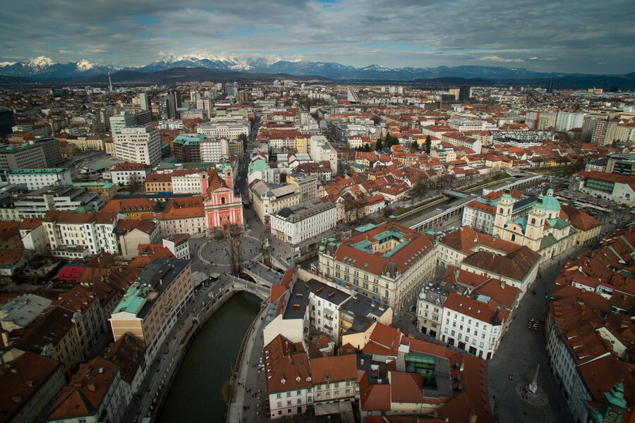 staro mestno jedro foto STA