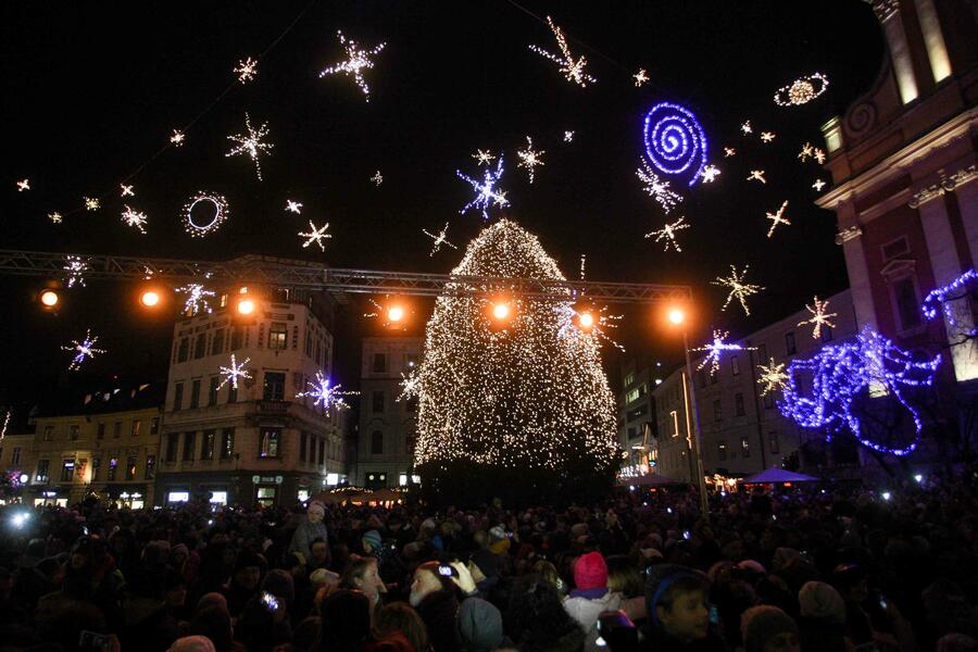 praznična Ljubljana