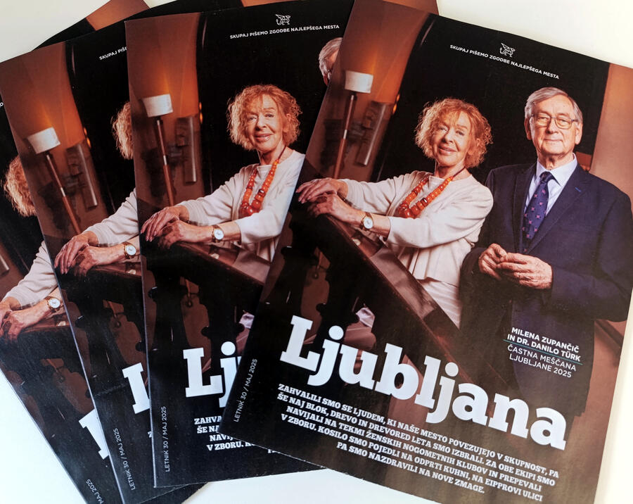 Majska številka revije Ljubljana. Foto: arhiv MOL