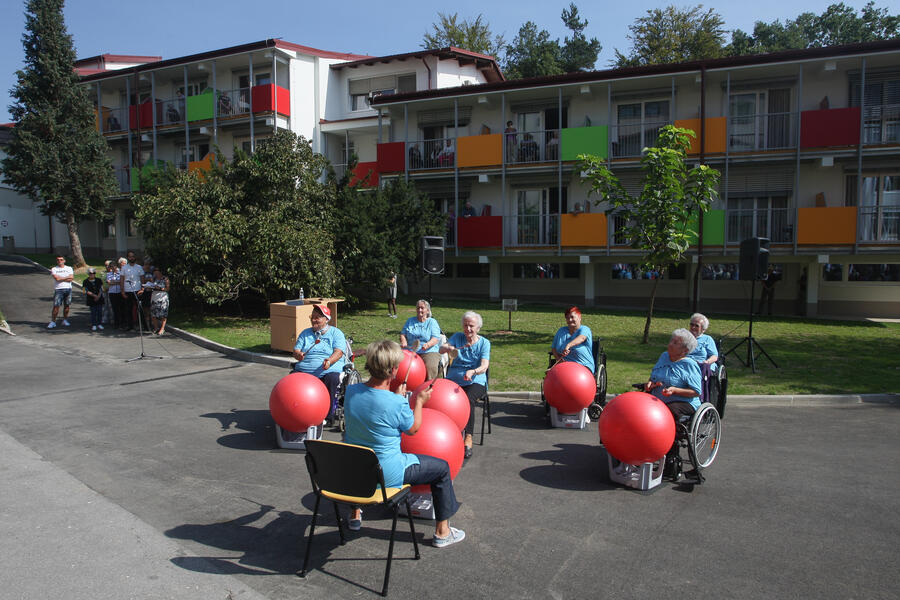 180919 otvoritev prenovljenega Doma starejsih obcanov Ljubljana Vic Rudnik foto Nik Rovan vir MOL 2