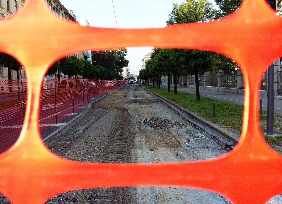 Prenova Prešernove ceste. Foto: Vita Kontić