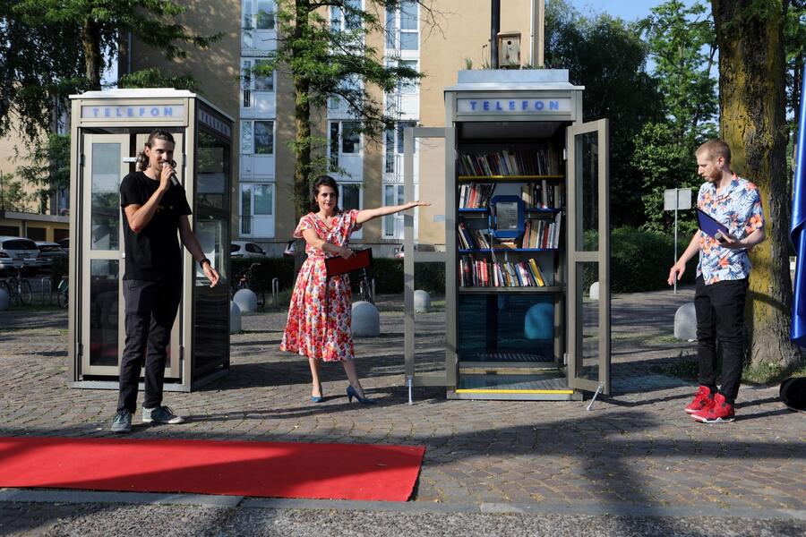 Odprtje govorilnic na Špici, foto: JZ Mladi zmaji