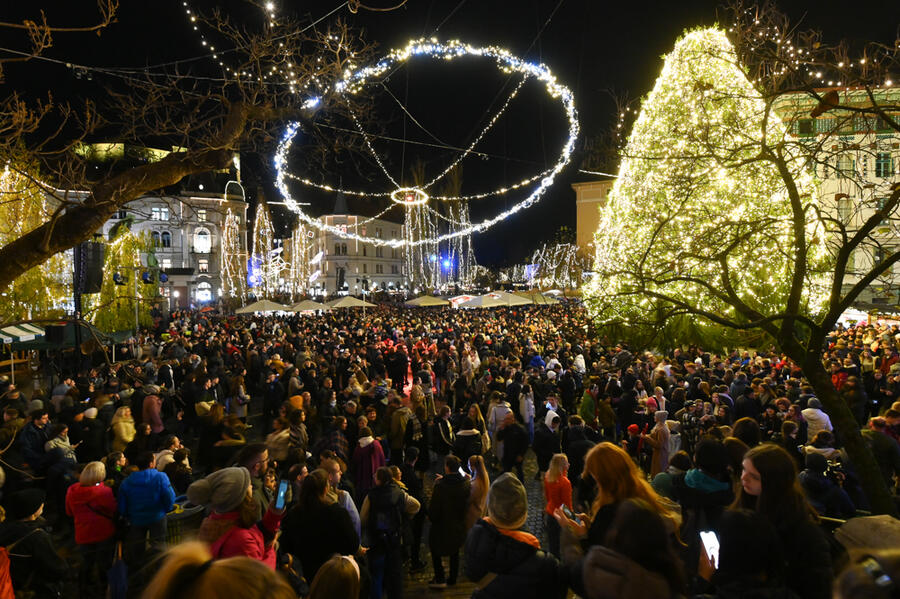 praznična Ljubljana