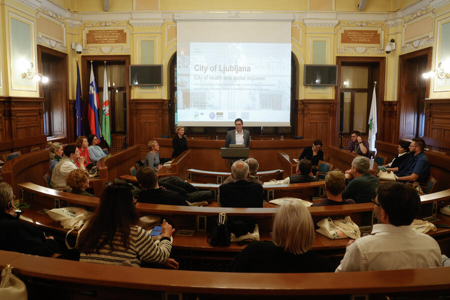 Obiskovalce je pozdravil tudi podžupan Boštjan Koritnik. Foto: N. Rovan 