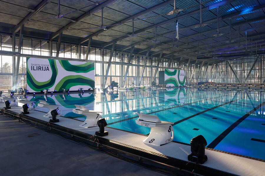 the Ilirija olympic pool
