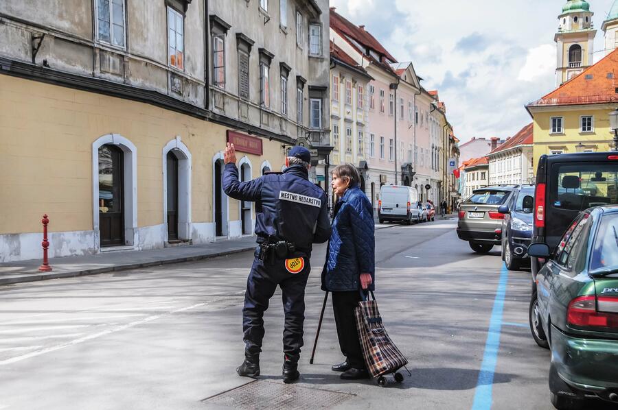 Mestno redarstvo, foto: Dunja Wedam