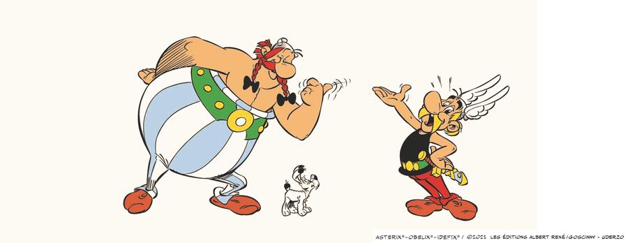 Asterix rojstvo stripa vizualija 2 2