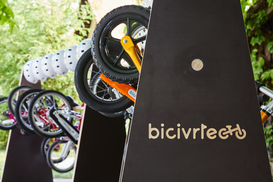 Bici vrtec. Foto: Metod Blejec