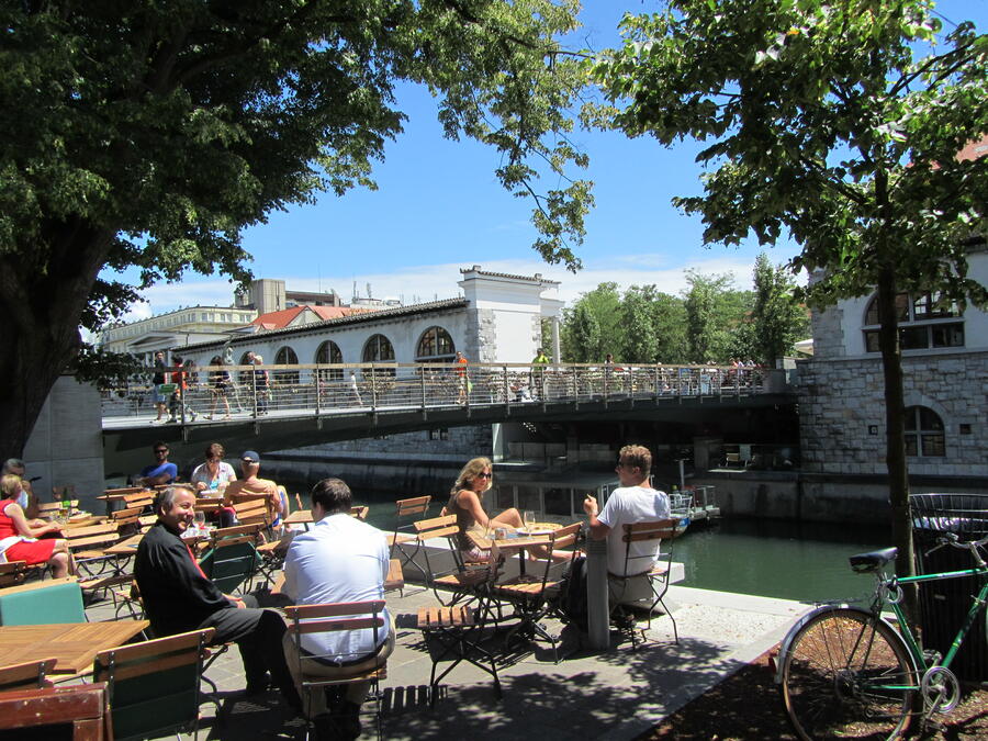 ButchersBridge and PetkovskovoEmbankment photo Vita Kontic The Municipality of Ljubljana