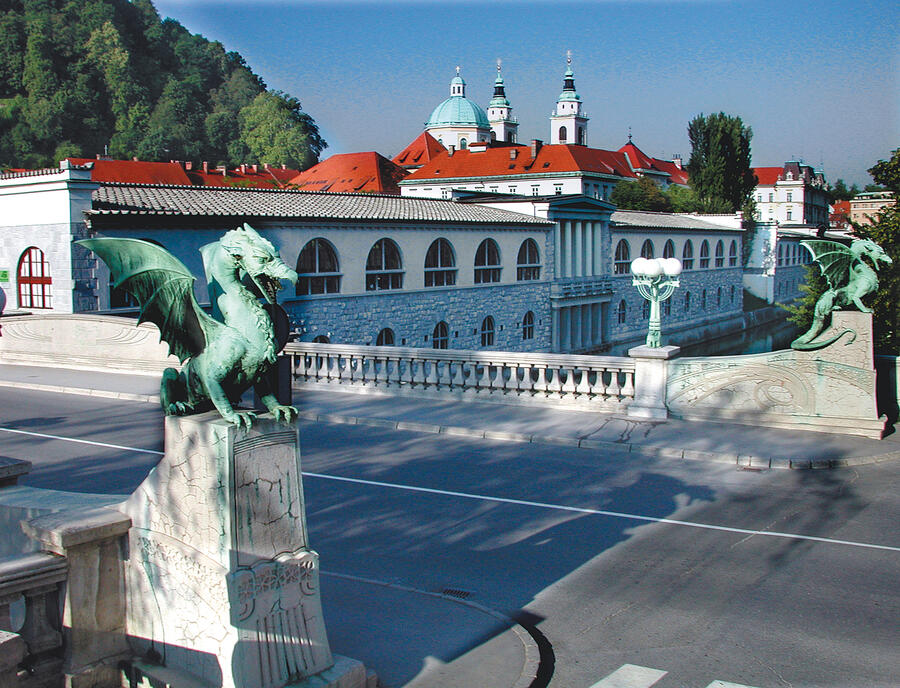 Dragon Bridge with Cathedral in background E7.Kase 