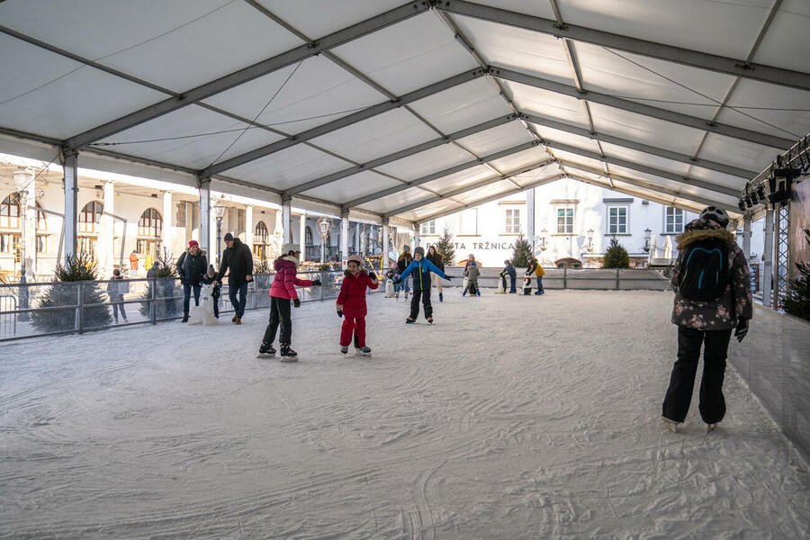the ice rink