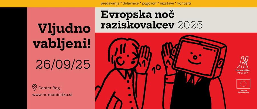 Banner Evropska noc raziskovalcev 2025