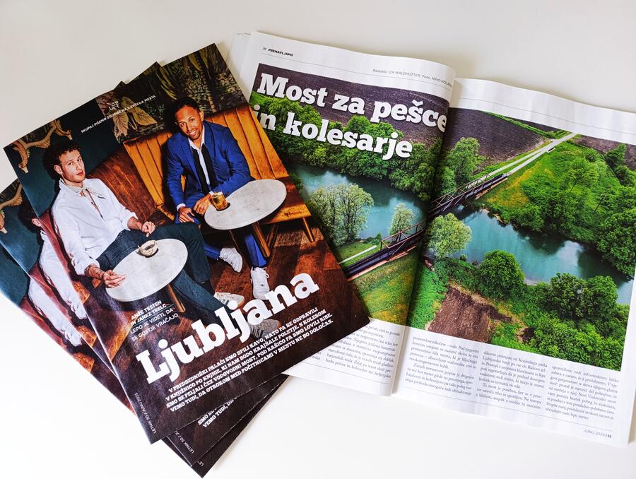 Naslovnica revije Ljubljana. Foto: arhiv MOL