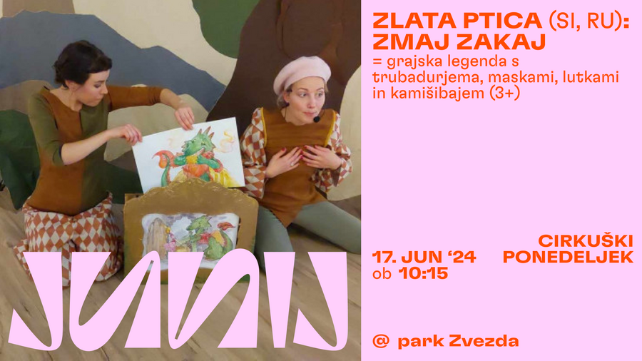 Junij v Ljubljani: Zlata ptica