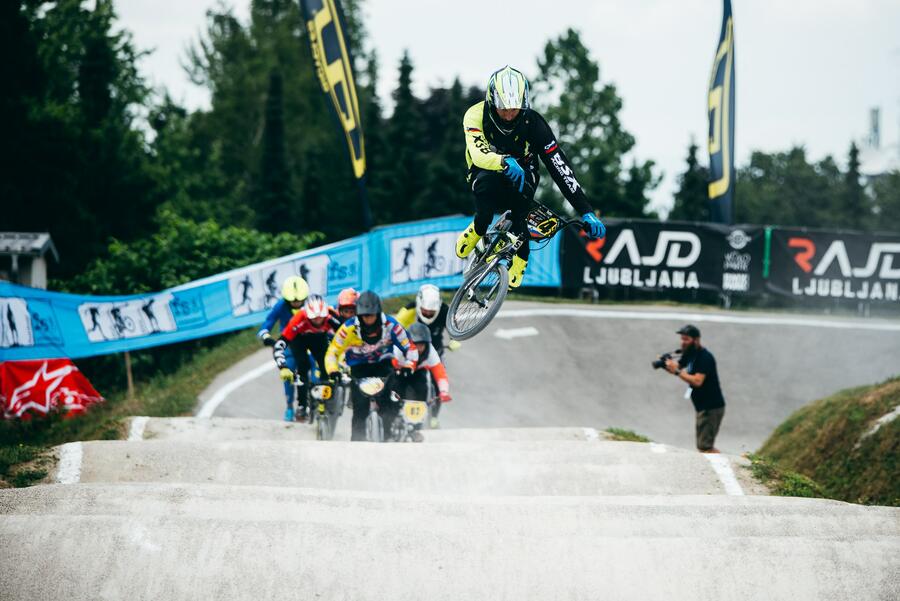 Utrinek iz BMX dirke 2019. Foto: Klemen Humar, vir KD Rajd