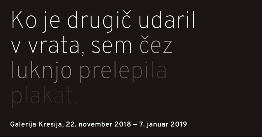Ko je drugic udaril v vrata foto