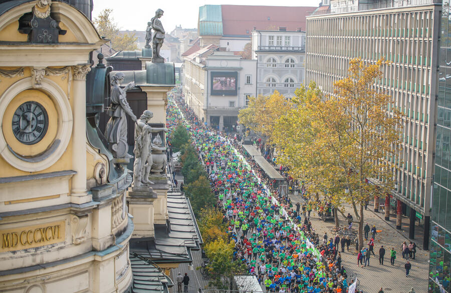 Maraton, 29. oktober 2017, foto: Damjan Končar, vir: Timing Ljubljana