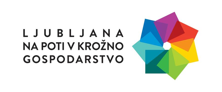 Logotip Ljubljana na poti v krožno gospoadarstvo
