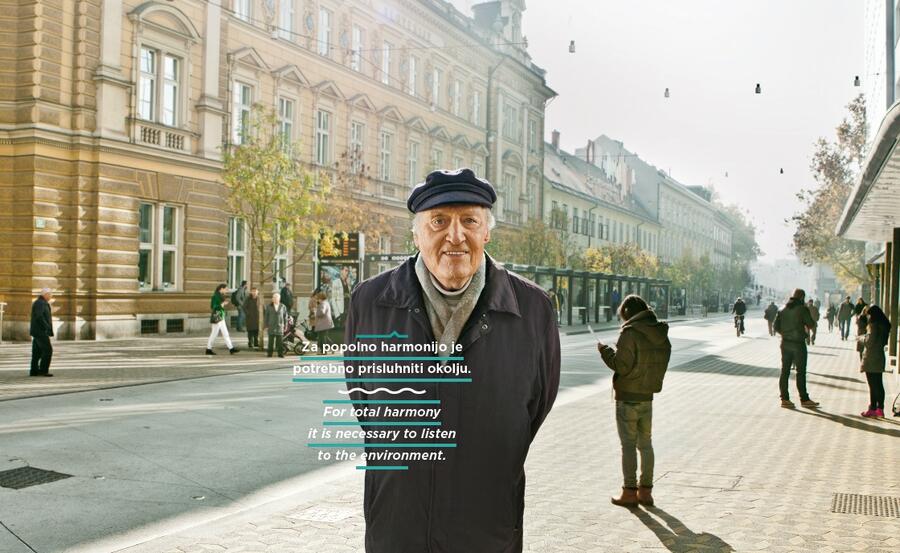 Mojmir Sepe, conductor, composer and honorary citizen of Ljubljana, photo Saša Hess