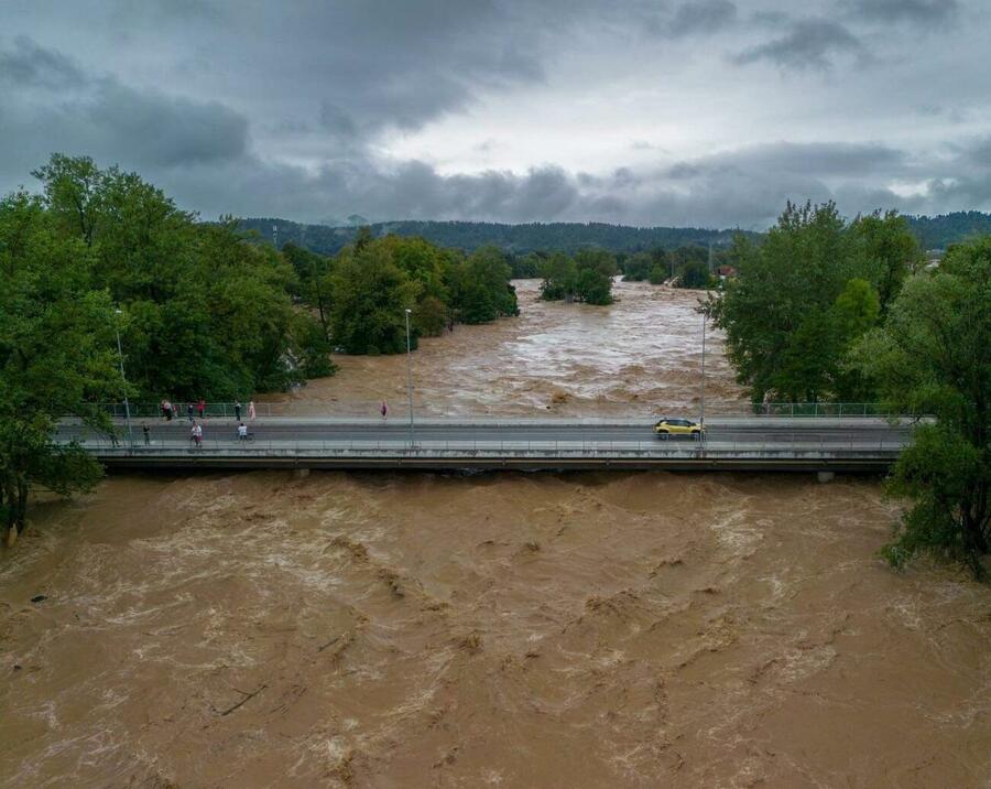 flooding Sava river