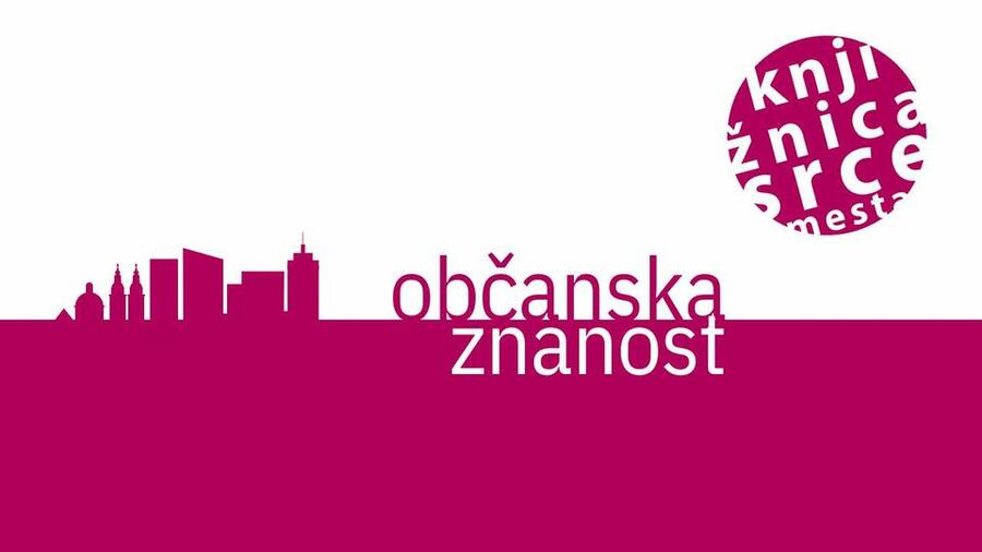 Plakat Obcanska znanost. Vir: MKLJ