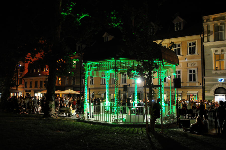 Paviljon. Foto: Dunja Wedam, Turizem Ljubljana