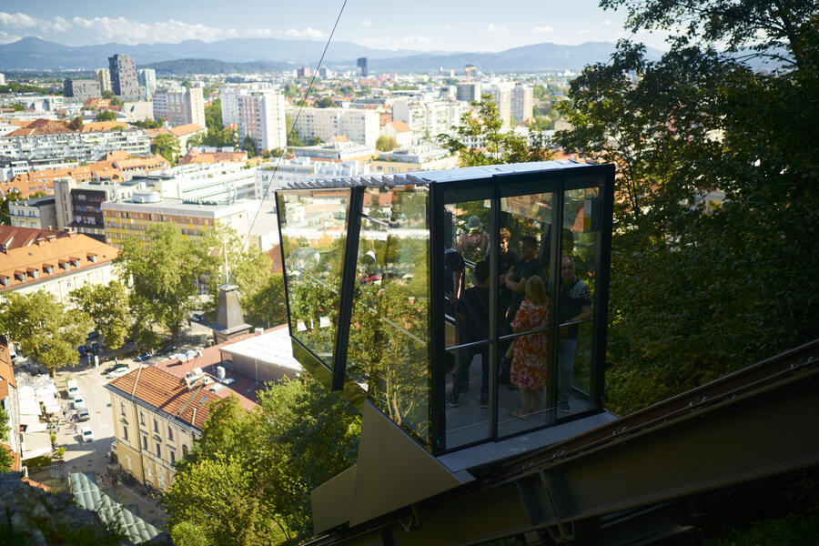 Tirna vzpenjaca Foto: Blaž Žnidarič, Ljubljanski grad