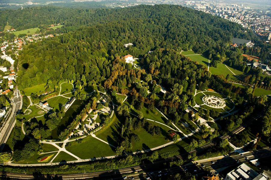 Tivoli Roznik and Sisenski Hrib Nature Park in the middle of Ljubljana photo B3.Ceak source MOL