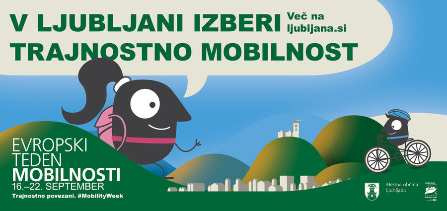 plakat evropskega tedna mobilnosti