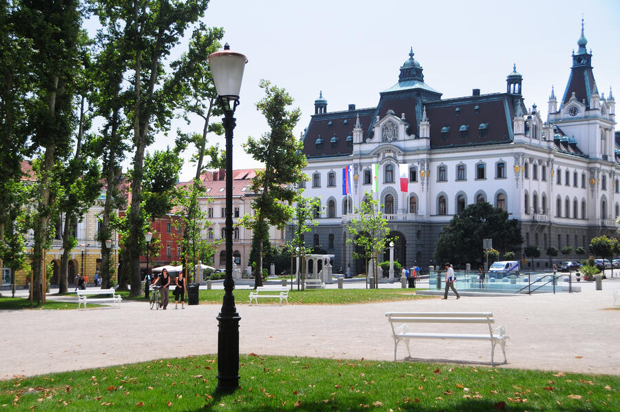 Univerza v Ljubljani v samem središču mesta