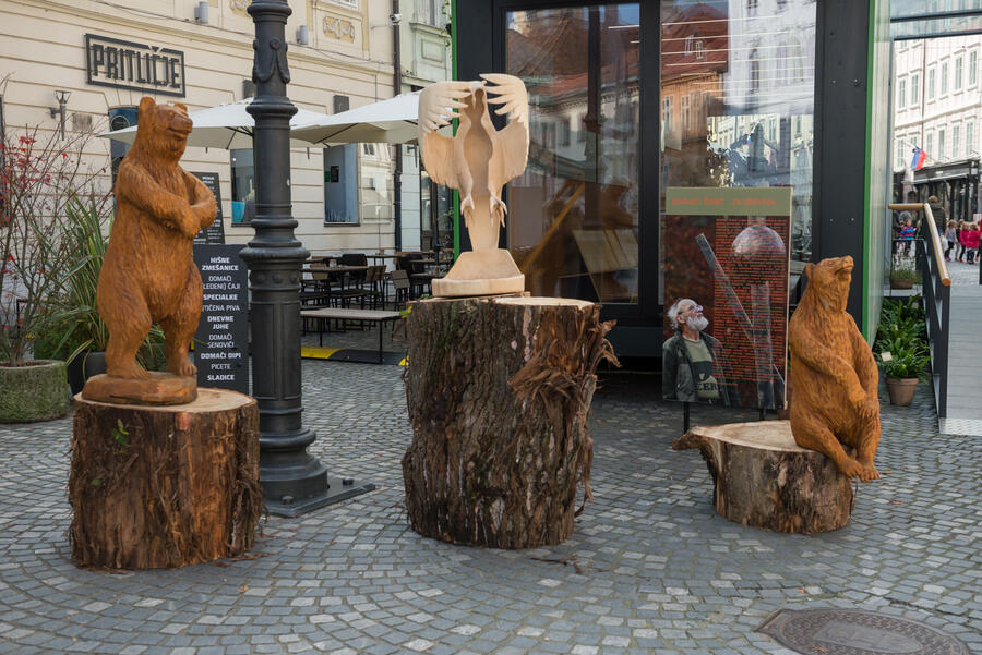 Woods and wood in the eyes of an artist, photo: D. Kordić