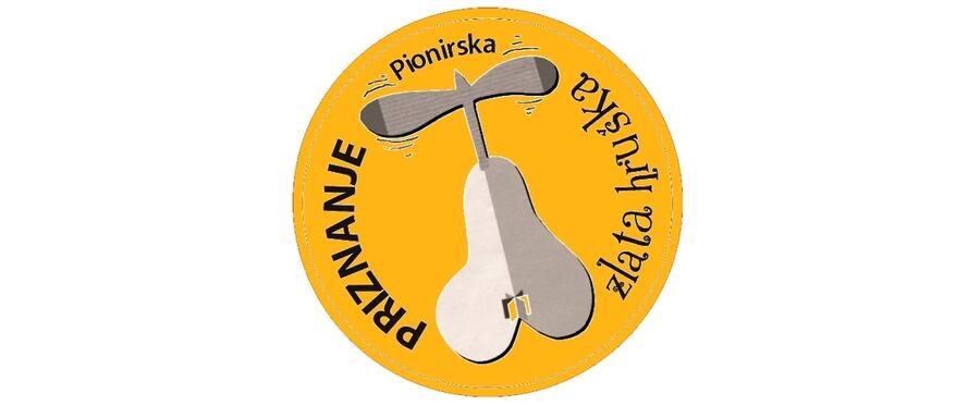 Logo priznanja zlata hruska. Foto vir: MKLJ