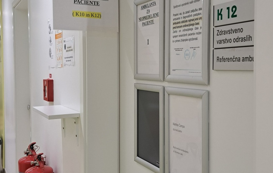 ambulanta za neopredelje Foto: FB ZD Ljubljana