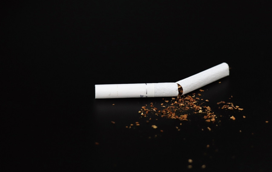 Prelomljena cigareta. Foto: Olga Oginskaya, Pixabay