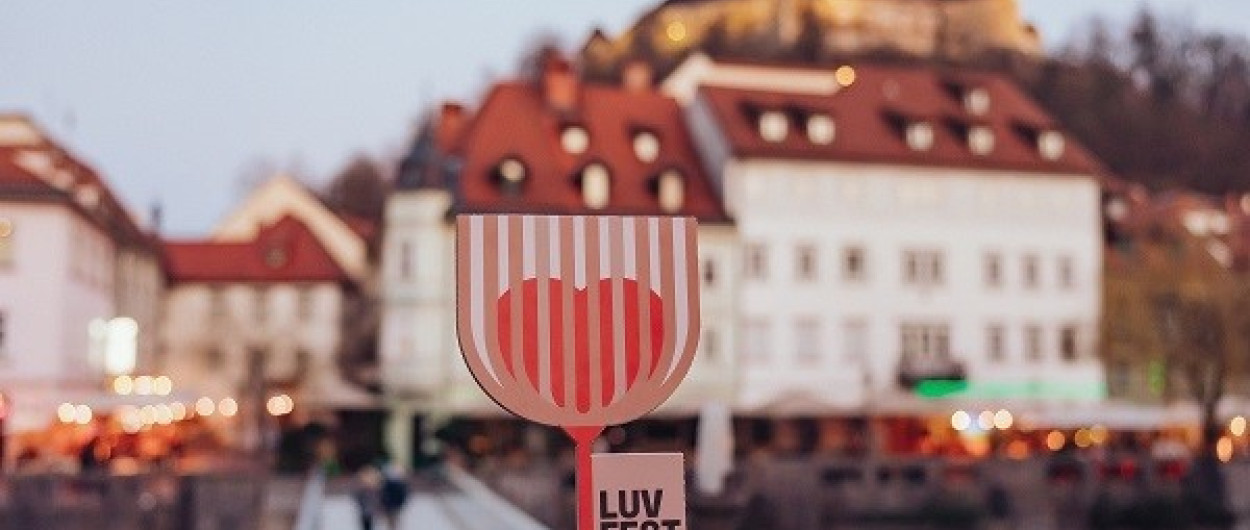 Ljubljanski grad in LUV fest. Foto: Marko Delbello Ocepek, Turizem Ljubljana