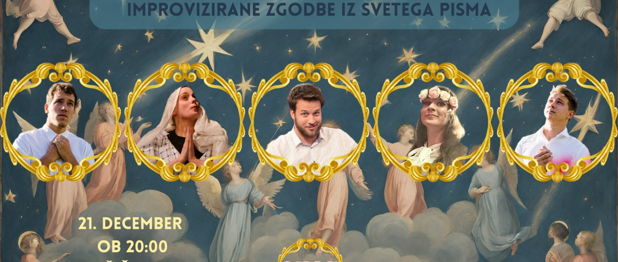 Božični impro večer. Foto vir: Pionirski teater