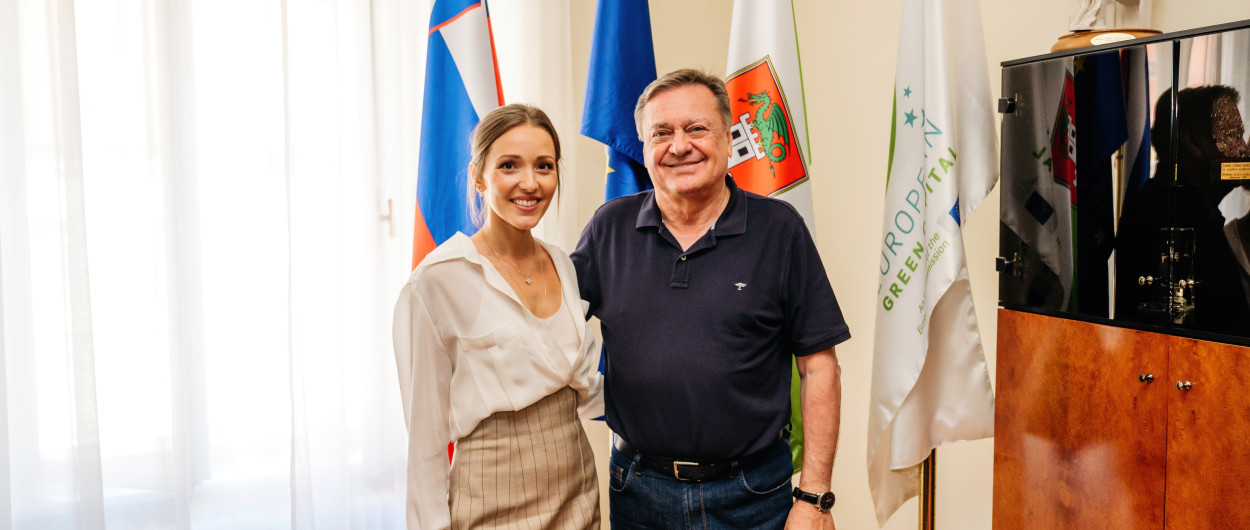 jelena djokovic in župan Zoran Janković