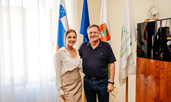 jelena djokovic in župan Zoran Janković