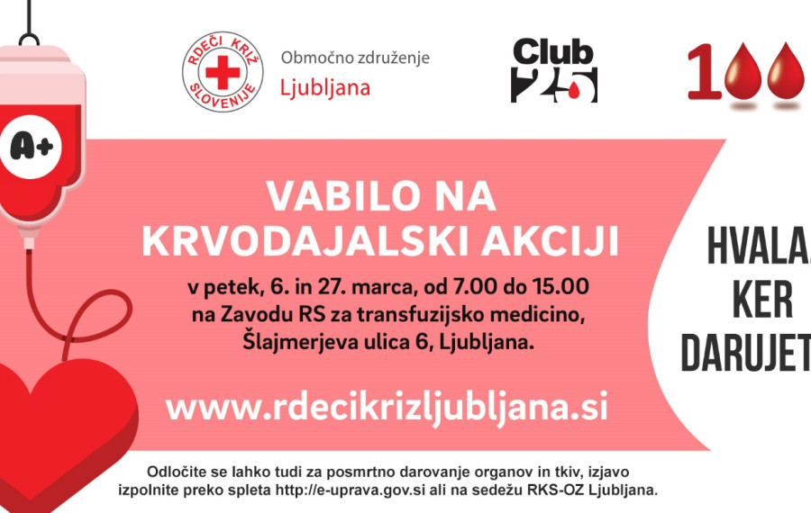 krvodajalska akcija
