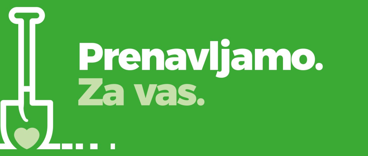 Prenavljamo za vas