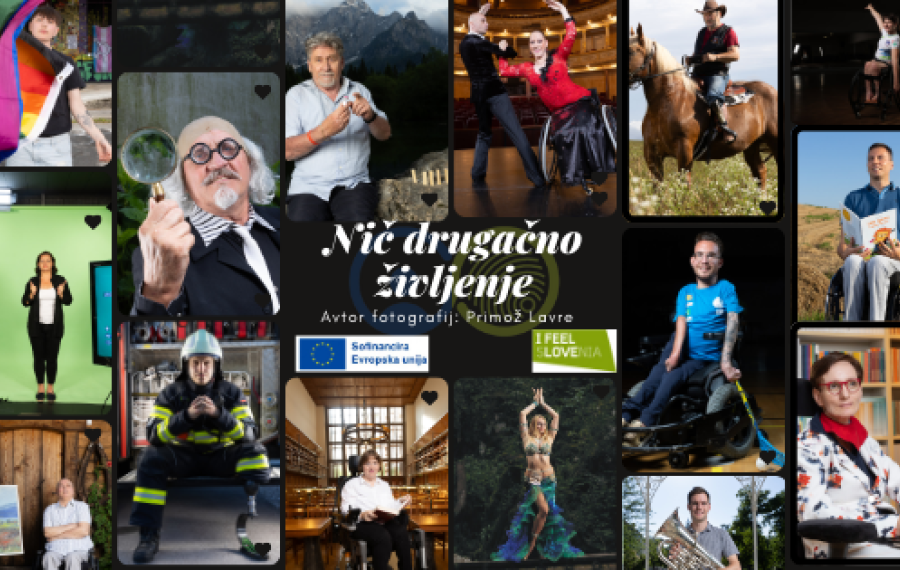 Banner za razstavo. Foto: Primož Lavre
