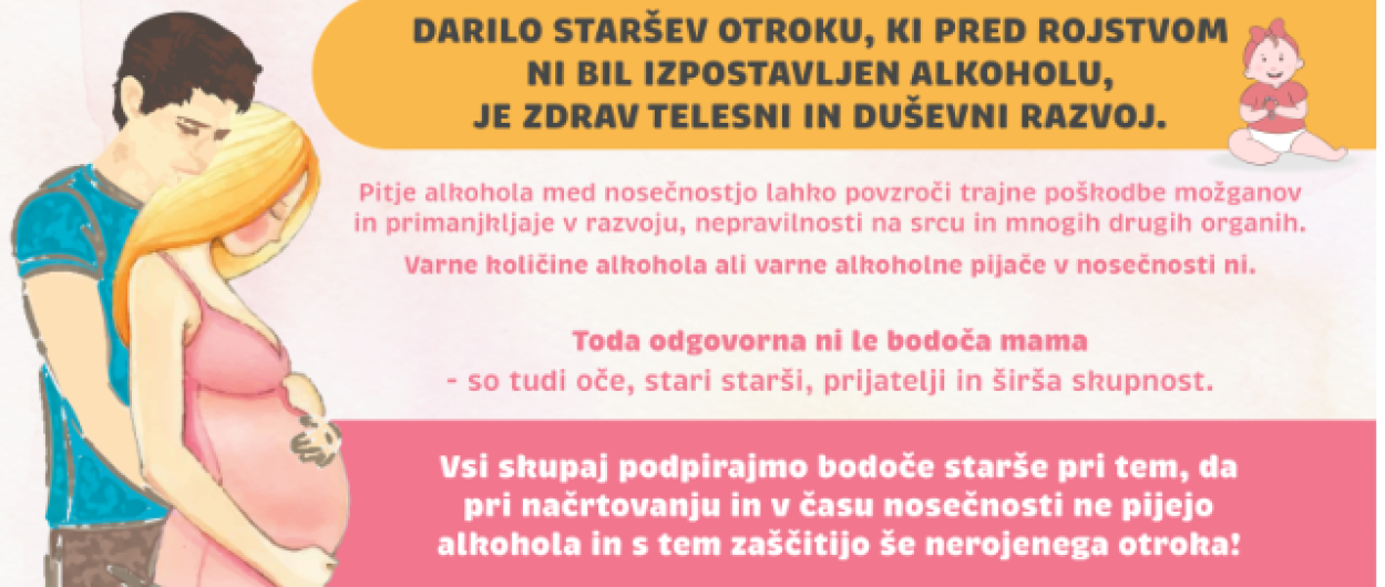 nosecnost in lakohol