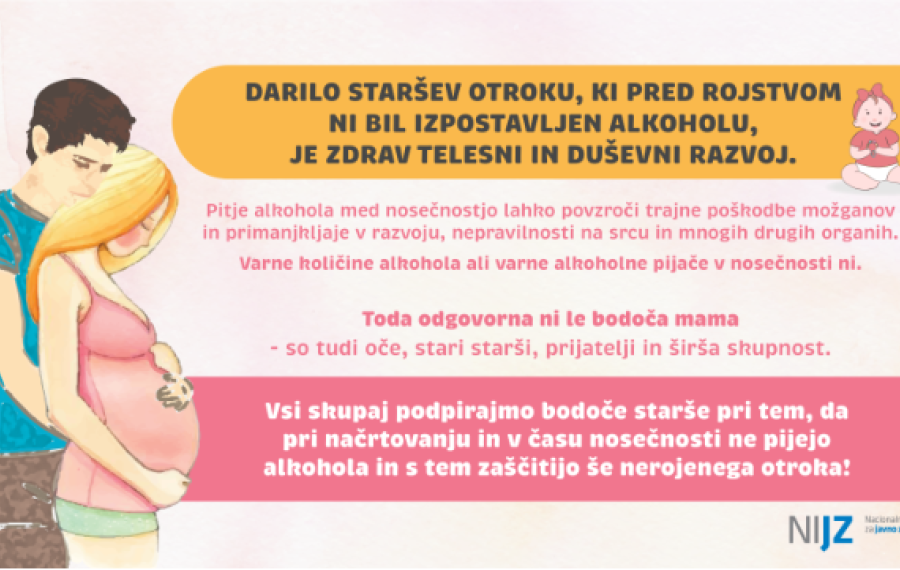 nosecnost in lakohol