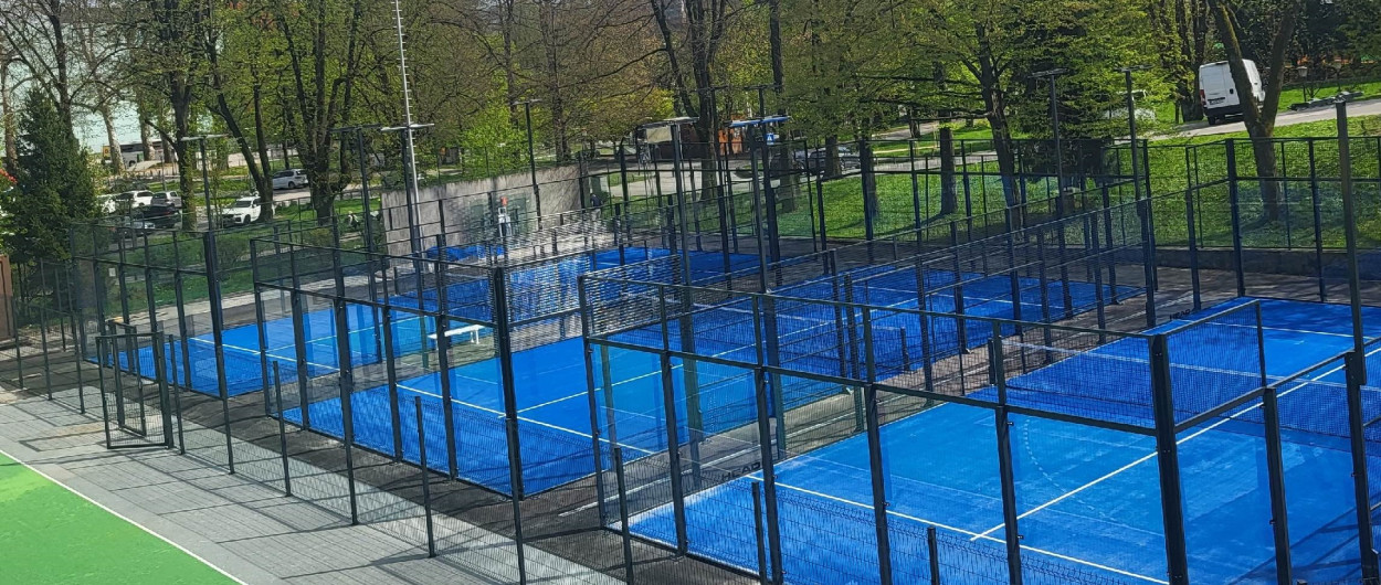 padel igrišče v Tivoliju