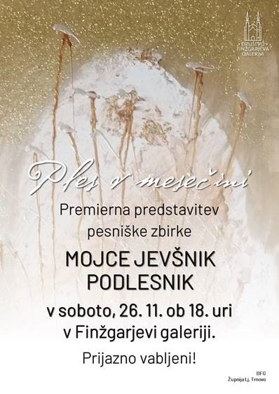 vabilo na predstavitev pesniške zbirke