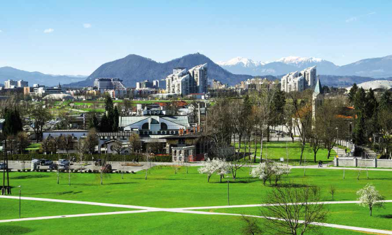 pogled na pomladni martinski park dw